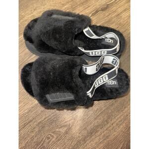 UGG Slip on Slides Black Sz7